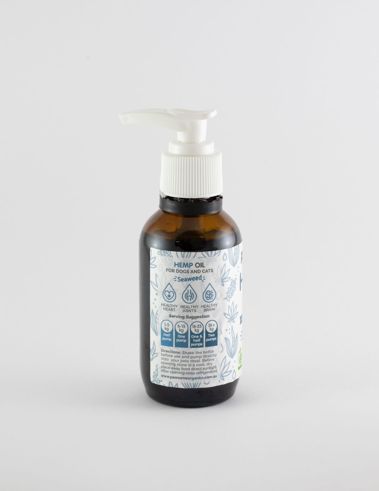 Pawsome Organics Certified Organic Hemp Oil and Seaweed 100ml