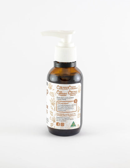 Pawsome Organics Certified Organic Hemp Oil and Turmeric 100ml