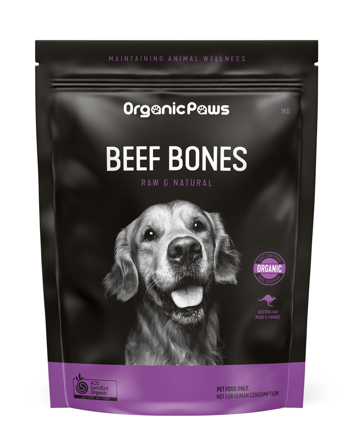 OrganicPaws Beef Bones (7 packs/carton)