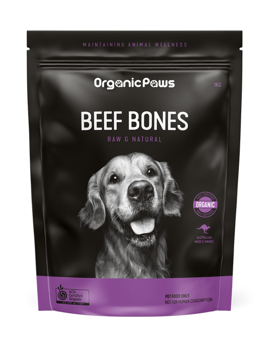 OrganicPaws Beef Bones (7 packs/carton)