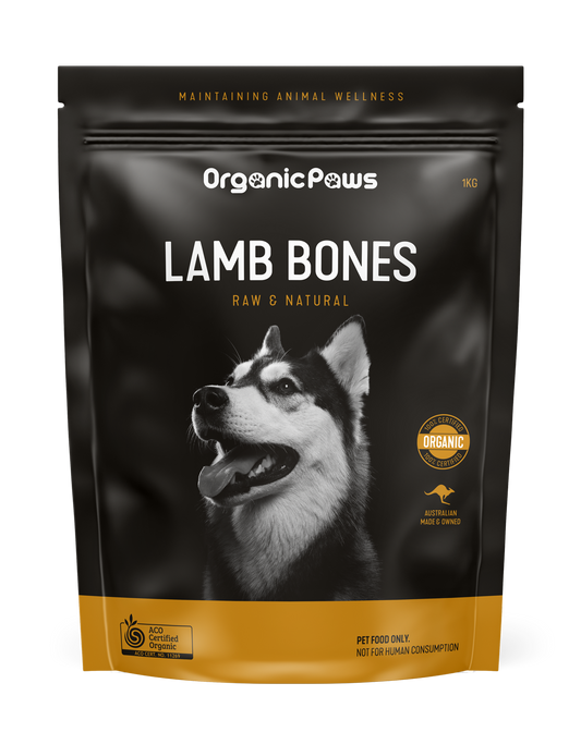 OrganicPaws Lamb Bones(6 packs/carton)