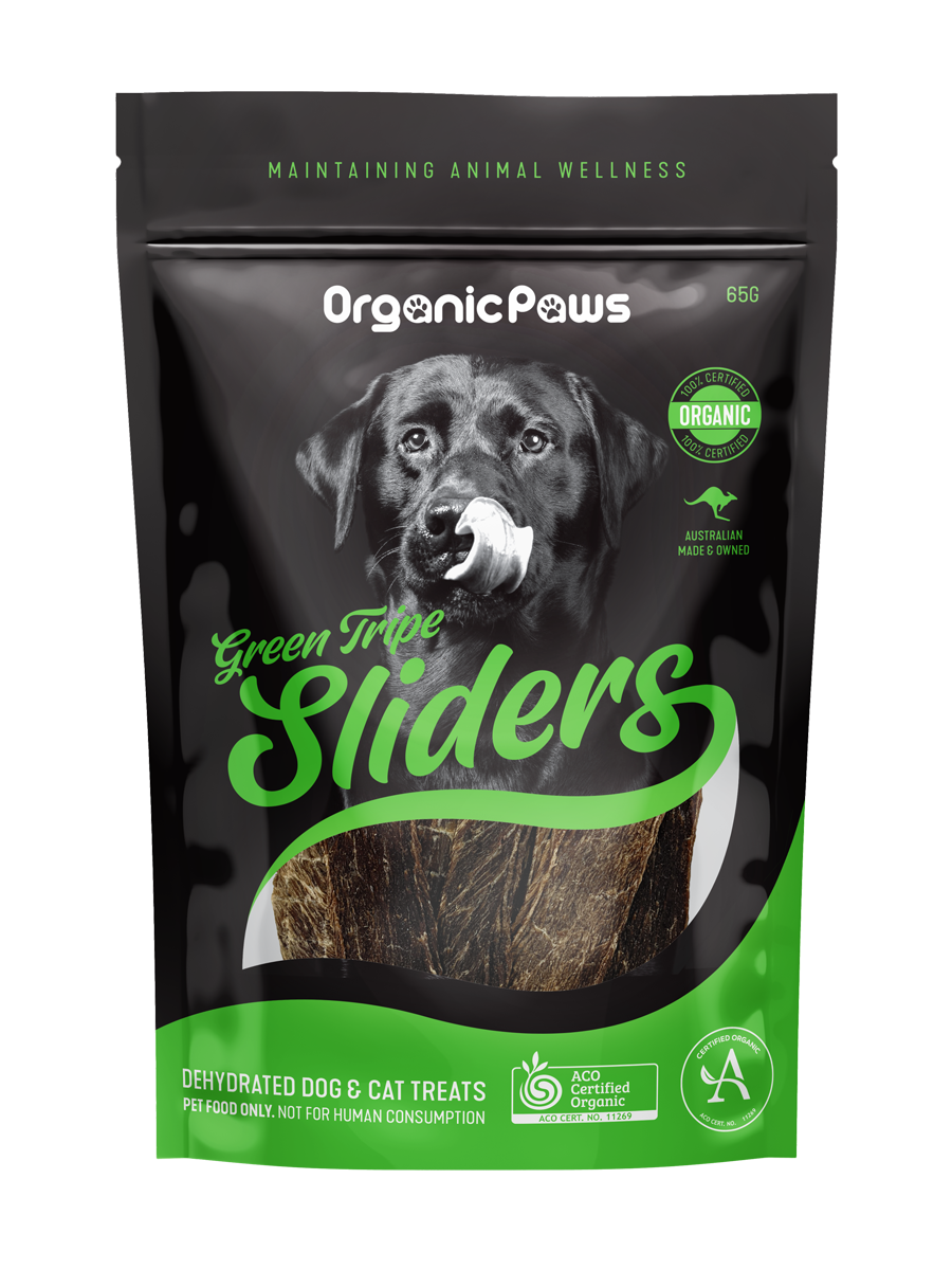 OrganicPaws Green Tripe Sliders