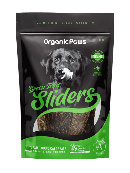 OrganicPaws Green Tripe Sliders