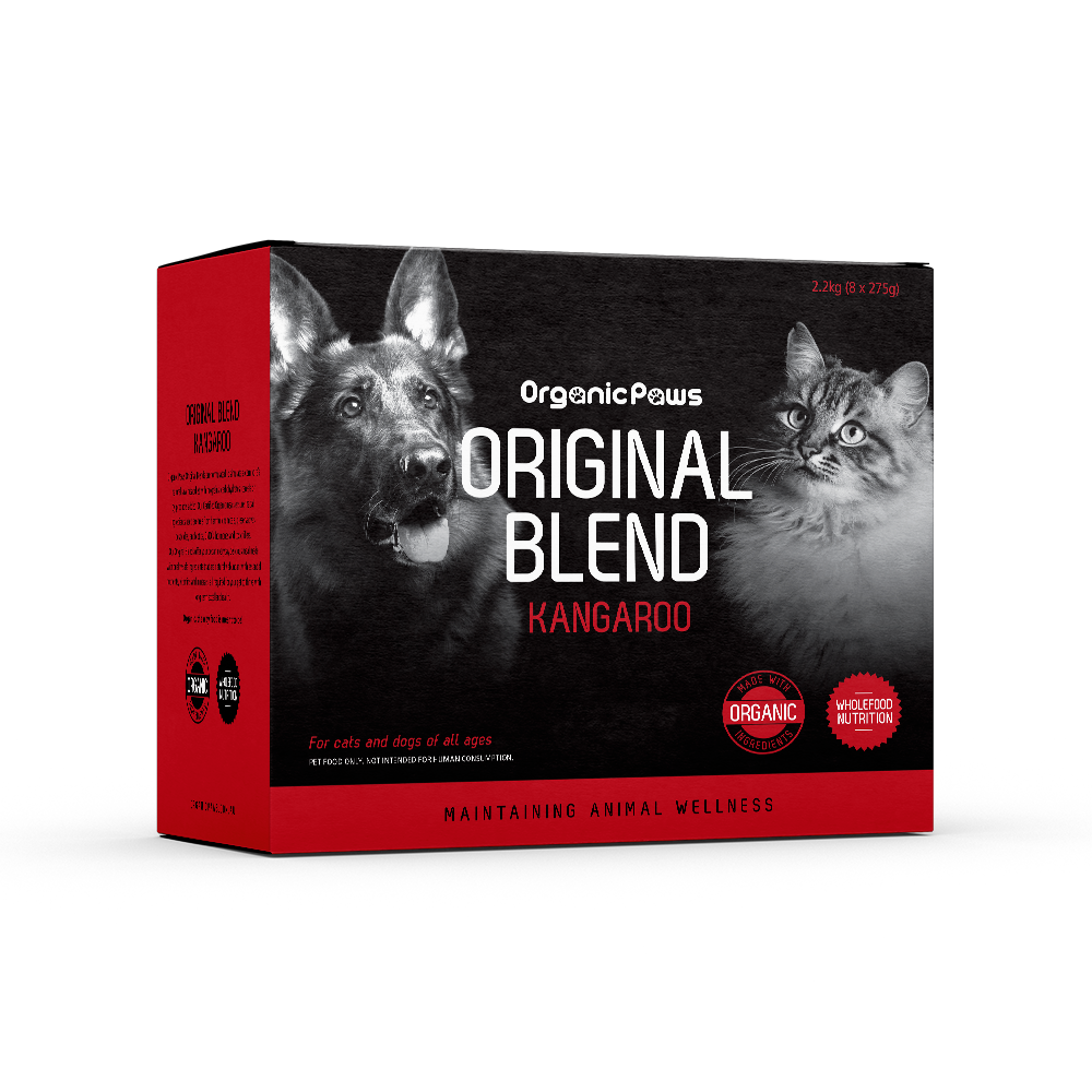 OrganicPaws Original Blend Kangaroo(6 packs/carton)